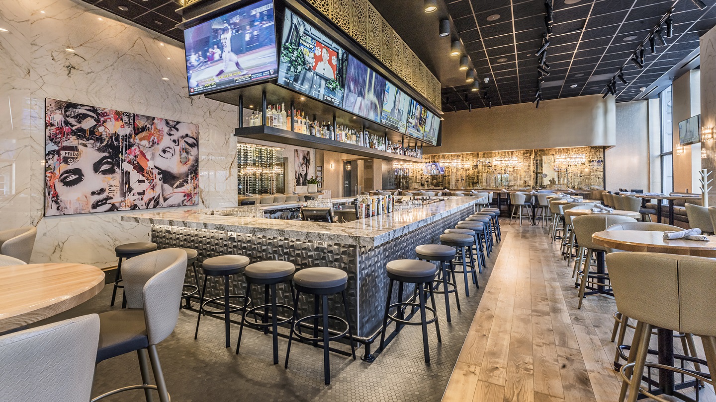 renovated bar in dallas with happy hour